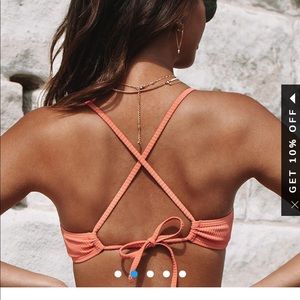 NWT cupshe bathing suit top